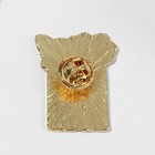 Значок «Нежность» книги, цветной в золоте - Фото 2