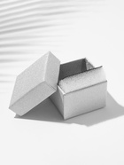 Коробочка подарочная под серьги, кольцо «Блеск», 5×5 см, (полезная часть 4.5×4.5 см,) цвет серебро - Фото 4