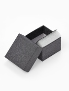 Коробочка подарочная под серьги, кольцо «Блеск», 5×5 см, (полезная часть 4.5×4.5 см), чёрная - Фото 4