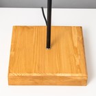 Лампа настольная "Хью-1" коричневый/черный 20х20х55см RISALUX 7983554