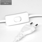 Лампа настольная "Хью-2" коричневый/белый 20х20х55см RISALUX - фото 35371010