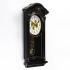 Часы настенные интерьерные «Азалия», серия: Маятник, плавный ход, d=16 см, от батареек 4хАА - Фото 2