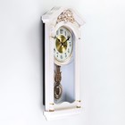 Часы настенные интерьерные «Тинат», серия: Маятник, бесшумные, плавный ход, d=16 см, от батареек 4хАА - Фото 2