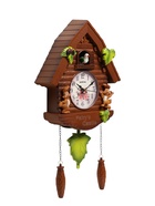 Часы настенные интерьерные, с кукушкой «Зайки», плавный ход, 30×26 см, циферблат d-10 см - Фото 2