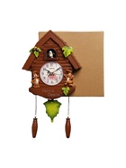 Часы настенные интерьерные, с кукушкой «Зайки», плавный ход, 30×26 см, циферблат d-10 см - Фото 8