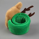 Игольница на браслете «Олень», 23×7 см, зелёная, коричневая - Фото 3
