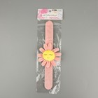 Игольница на браслете «Цветочек», 23 × 8 см, цвет розовый МИКС - Фото 4