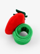 Игольница на браслете «Клубничка», 23×7 см, зелёная, красная - Фото 5