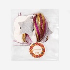 Заколка для волос с блестящими нитями, 2 шт., разноцветная - Фото 8