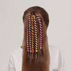 Декор для волос, спираль 1 шт, 25 см, цвет МИКС - Фото 3