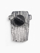 Значок «Мне нужен кофе», цвет бело-зелёный в серебре - Фото 3