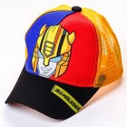 Кепка детская для мальчика с сеткой, размер 52-56 «Трансформеры» - фото 35247033