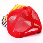 Кепка детская с сеткой, размер 52-56 «Тачки» - фото 35247041