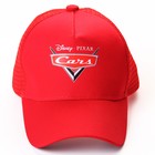 Кепка детская с сеткой, размер 52-56 «Тачки» - фото 35437944