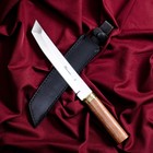 Нож кавказский "Танто-2" стальная гарда, сталь - 40х13, рукоять - орех, 16 см - фото 318938569