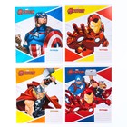 Тетрадь 18 листов, в линейку, МИКС 4 видов, обложка мелованная бумага, «Мстители» - Фото 3