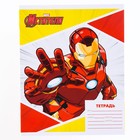 Тетрадь 18 листов, в линейку, МИКС 4 видов, обложка мелованная бумага, «Мстители» - Фото 7