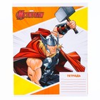 Тетрадь 18 листов, в линейку, МИКС 4 видов, обложка мелованная бумага, «Мстители» - Фото 8