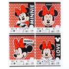 Тетрадь в линейку 18 листов, 4 вида МИКС, обложка мелованная бумага, «Минни Маус» - Фото 4