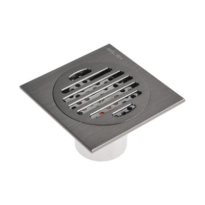 Трап AFLORN AF10510T-10, d=50 мм, вертикальный, 100×100 мм, латунь, графит