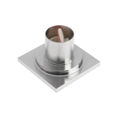 Трап AFLORN AF10610-10, d=50 мм, вертикальный, 100×100 мм, латунь, хром