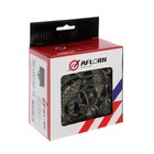 Трап AFLORN AF10810C-10, d=50 мм, вертикальный, 100×100 мм, латунь, с рисунком, античная бронза - фото 24424530