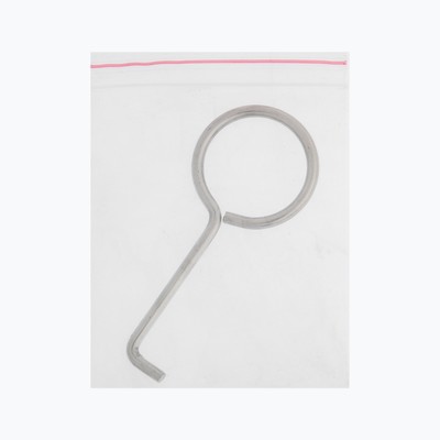 Трап AFLORN AF20410-20, d=50 мм, горизонтальный, с фланцем своб.вращением 360°,100×200 мм, нерж.сталь