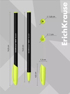 Ручка шариковая ErichKrause. Neo Accent, синий стержень, узел 0.7 мм, МИКС - Фото 5