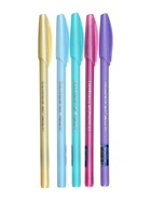Ручка шариковая ErichKrause Neo Pastel Pearl, узел 0.7 мм, синяя, МИКС - Фото 9