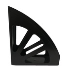 Лоток для бумаг Calligrata «Доступный офис», вертикальный, 1 отделение, чёрный, ширина 100 мм - фото 23541937