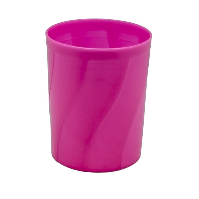 Подставка-стакан для канцелярии, розовая - Фото 1