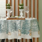Скатерть "Этель" Winter mood d=150 см+/-3 см с ГМВО, 100% хл, саржа 190г/м2 - Фото 1