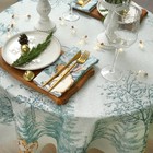 Скатерть "Этель" Winter mood d=150 см+/-3 см с ГМВО, 100% хл, саржа 190г/м2 - Фото 4