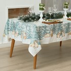 Скатерть новогодняя Этель Winter mood 150х180+/-2 см с ГМВО, 100% хл, саржа 190 г/м2 - Фото 2