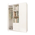Шкаф Polini kids Simple, трёхсекционный, цвет белый - фото 109897182