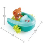 Игрушка для купания «Мишка на тюбинге» - Фото 2