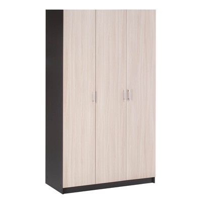 Шкаф трёхстворчатый Бася, Венге/Дуб молочный