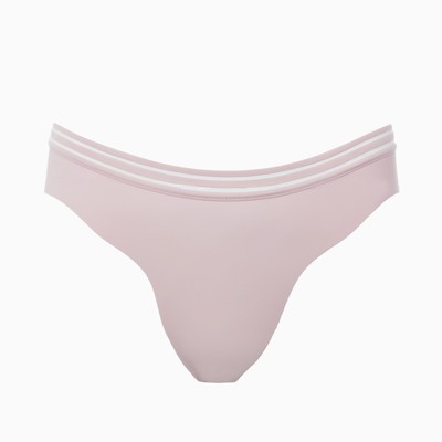 Комплект нижнего белья женский (топ, трусы), пудра, размер 80 В