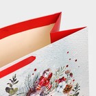 Пакет ламинированный горизонтальный «Снежняя поляна», XL 49 × 40 × 19 см - Фото 5