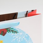 Пакет подарочный новогодний ламинированный «Новогодние приготовления», M 26 х 30 х 9 см - фото 54733090