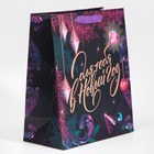 Пакет ламинированный вертикальный «Для тебя в Новый Год», ML 23 х 27 х 11,5 см, Новый год - фото 21654223