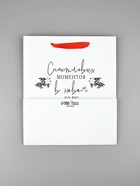 Пакет подарочный новогодний ламинированный «Счастливых моментов», ML 23 х 27 х 11.5 см (комплект 2 шт) - фото 24454980