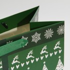 Пакет подарочный новогодний ламинированный «Новогодний подарок», ML 27 х 23 х 11,5 см, Новый год - фото 21654296