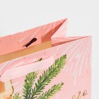 Пакет подарочный новогодний ламинированный «Для тебя», MS 18 х 23 х 10 см 7695761