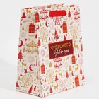 Пакет ламинированный вертикальный «Краски Нового Года», MS 18 х 23 х 10 см, Новый год - фото 21654447