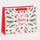 Пакет ламинированный горизонтальный «Наш веселый Новый Год», MS 18 × 23 × 10 см - фото 21654568