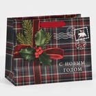 Пакет ламинированный горизонтальный «Навеяно зимой», MS 18 х 23 х 10 см, Новый год - фото 21654631