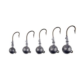 

Джиг-головка шар, крючок Mustad, 3 шт, 170 г