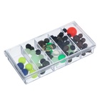 Набор бусин, в коробочке, 130 х 60 х 25 мм - фото 24523675