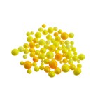 Насадка пенопластовые шарики, ваниль, жёлтая - фото 9778346